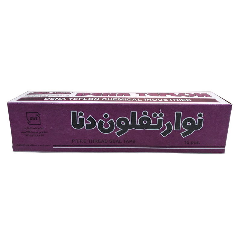 نوار تفلون دنا کد 135 بسته 12عددی نوار تفلون دنا کد 135 بسته 12عددی
