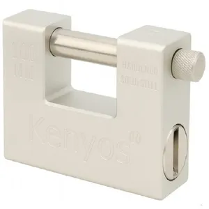 قفل کتابی کنیوس مدل کلید برنجی سایز 100 میلی متر