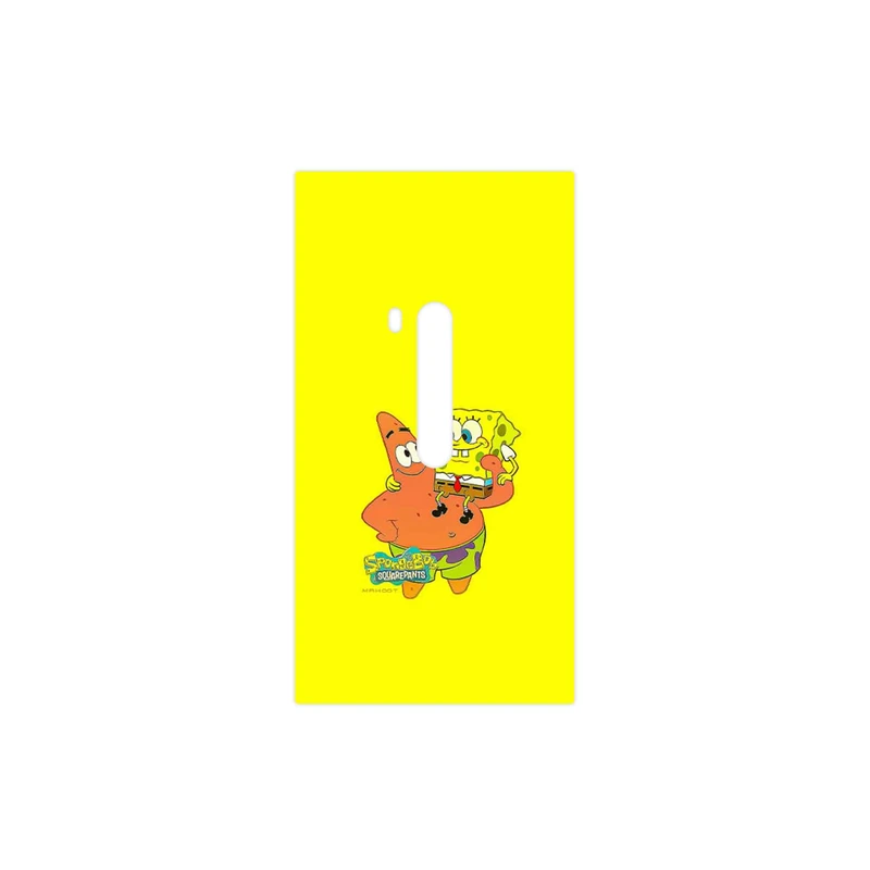 برچسب پوششی ماهوت مدل SpongeBob SquarePants مناسب برای گوشی موبایل نوکیا Lumia 920