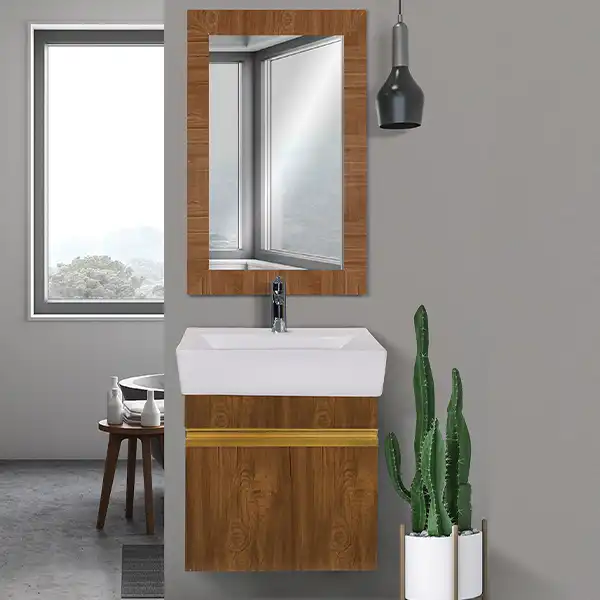 ست کابینت و روشویی مدل 8004 به همرا آینه