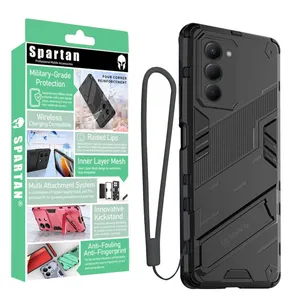 کاور اسپارتان مدل Bibercas Strap مناسب برای گوشی موبایل شیائومی Redmi 15 4G به همراه بندآویز