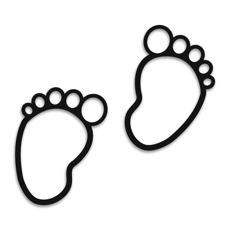 دیوارکوب طرح ردپا مدل ba-01 مجموعه دو عددی
