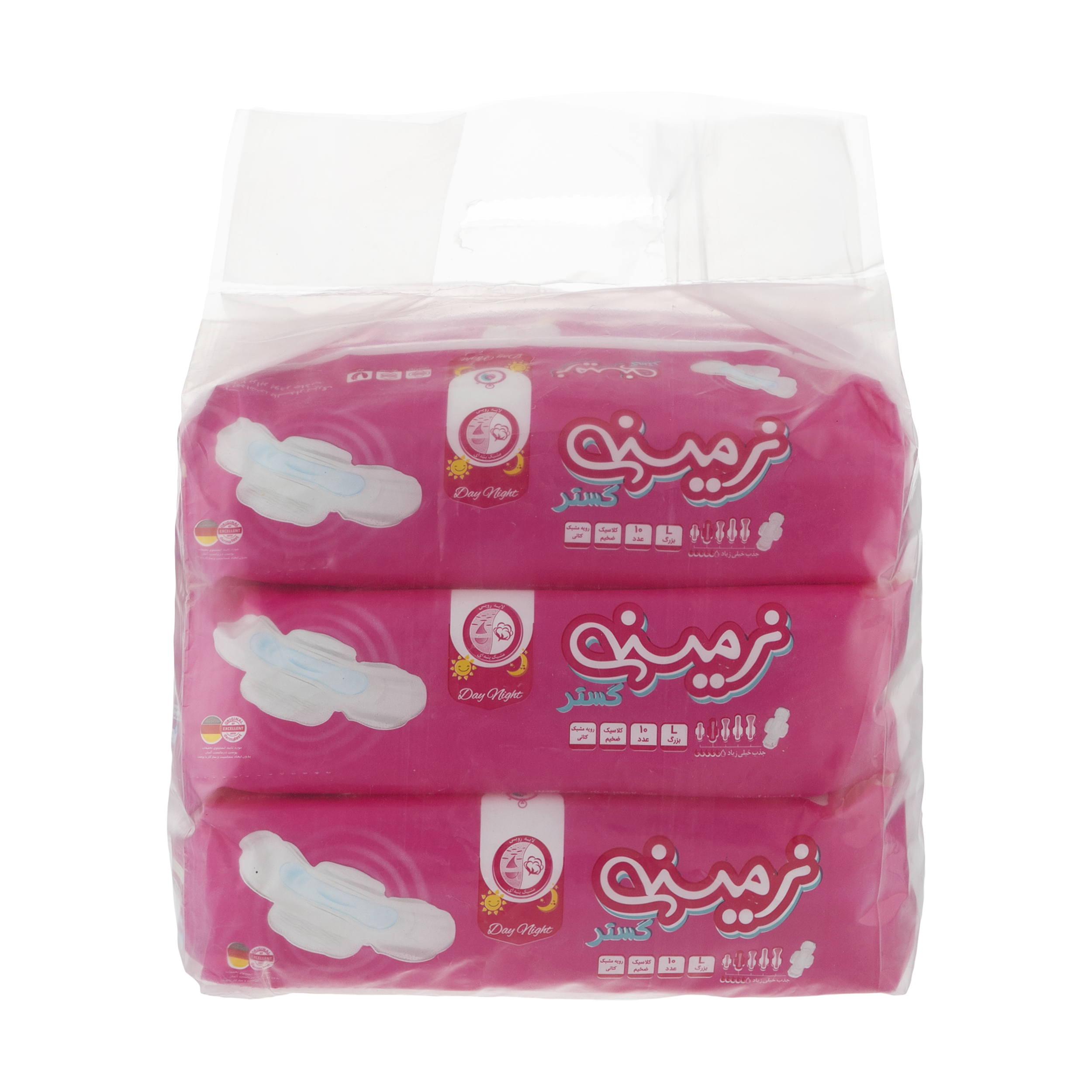 نوار بهداشتی نرمینه گستر مدل Classic بسته 6 عددی  