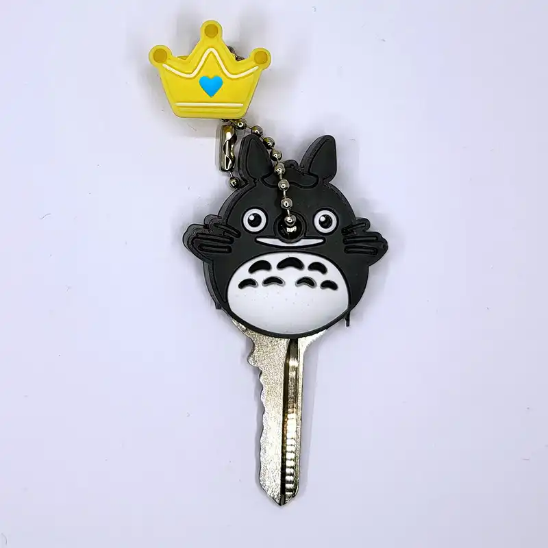کاور کلید مدل Totoro T04 به همراه آویز مجموعه 2 عددی