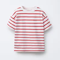 تی شرت آستین کوتاه بچگانه مدل pk-rr-rd-wt-zr