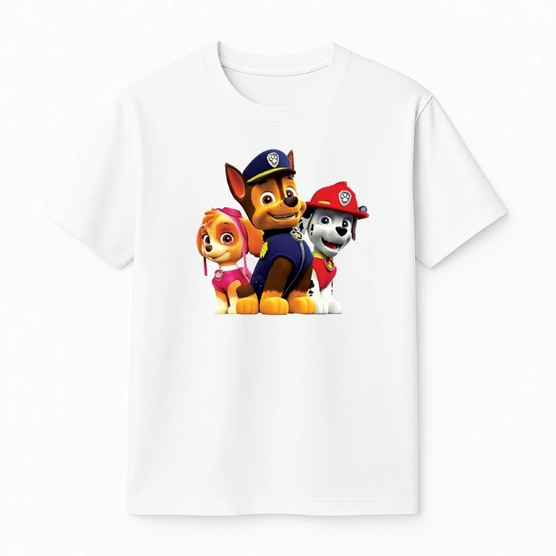 تی‌شرت آستین کوتاه پسرانه مدل سگ نگهبان کد v5 