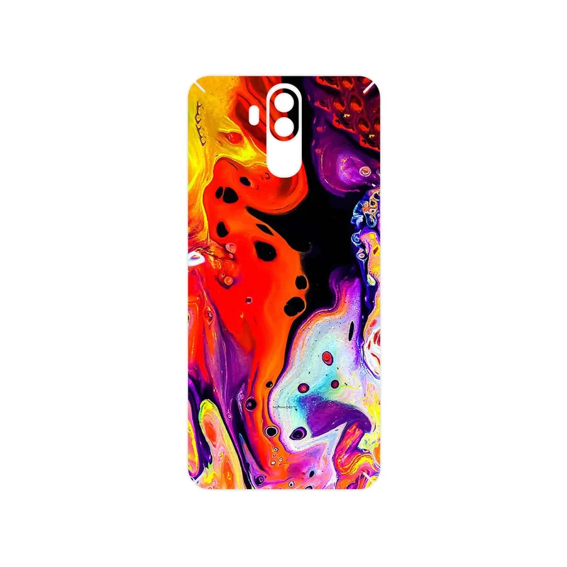 برچسب پوششی ماهوت مدل Abstract Oil Art مناسب برای گوشی موبایل یولفون Power 3S