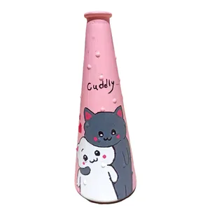 گلدان دکوری مدل فانتزی  طرح cuddly