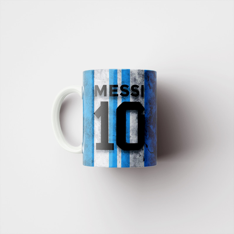ماگ طرح فوتبال لیونل مسی کد 227