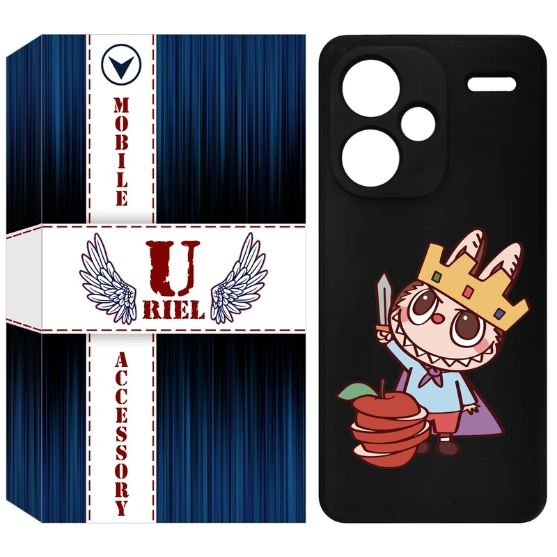 کاور یوریل مدل KSH کد 120 طرح عروسک لبوبو مناسب برای گوشی موبایل شیائومی Redmi Note 13 Pro Plus