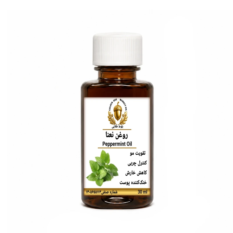 روغن نعنا بلوط طلایی مدل ممتاز حجم ۳۰‌میلی‌لیتر