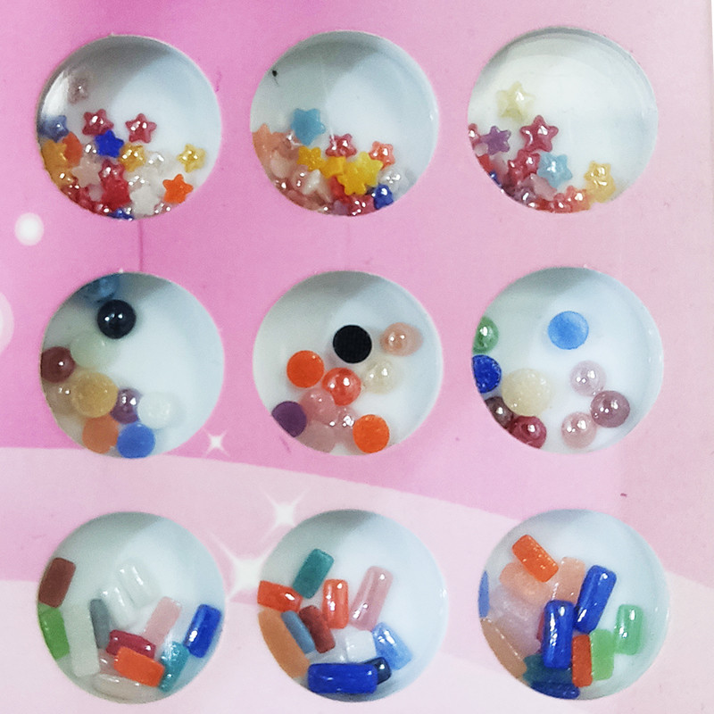 مجموعه تزیین ناخن شامل مدل N021