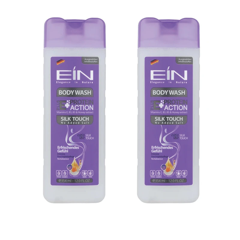 شامپو بدن ای آی ان مدل مدل کرمی حجم 354 میلی لیتر مجموعه 2 عددی