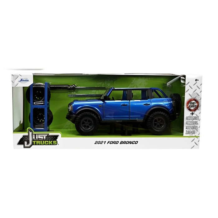 ماکت ماشین جادا مدل FORD BRONCO 2021 WITH EXTRA WHEEL