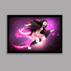 تابلو مدل انیمه شیطان کش Demon Slayer کد LA-G10447-2