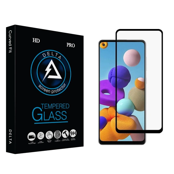 محافظ صفحه نمایش دلتا مدل Fit مناسب برای گوشی موبایل سامسونگ Galaxy A21/A21S