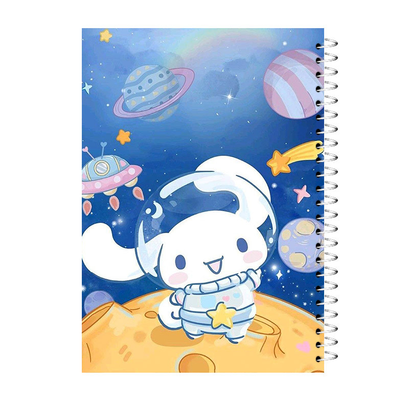 دفتر مشق 60 برگ آی چاپ مدل سینامورول فضانورد کد 962