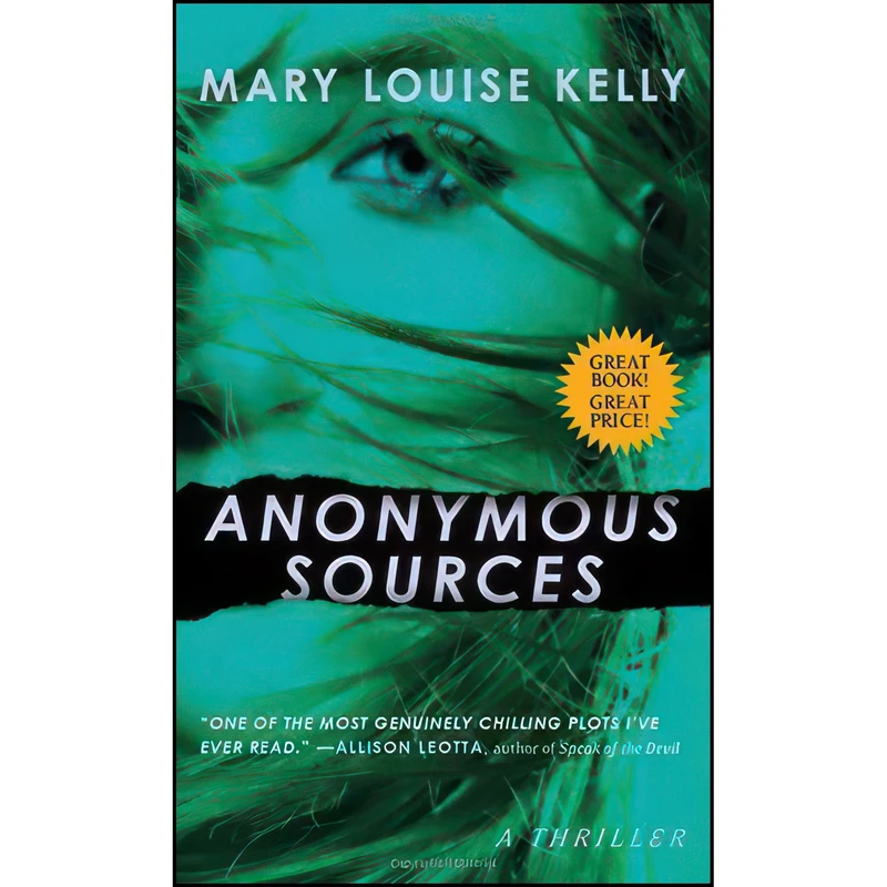 کتاب Anonymous Sources اثر Mary Louise Kelly انتشارات Pocket Books