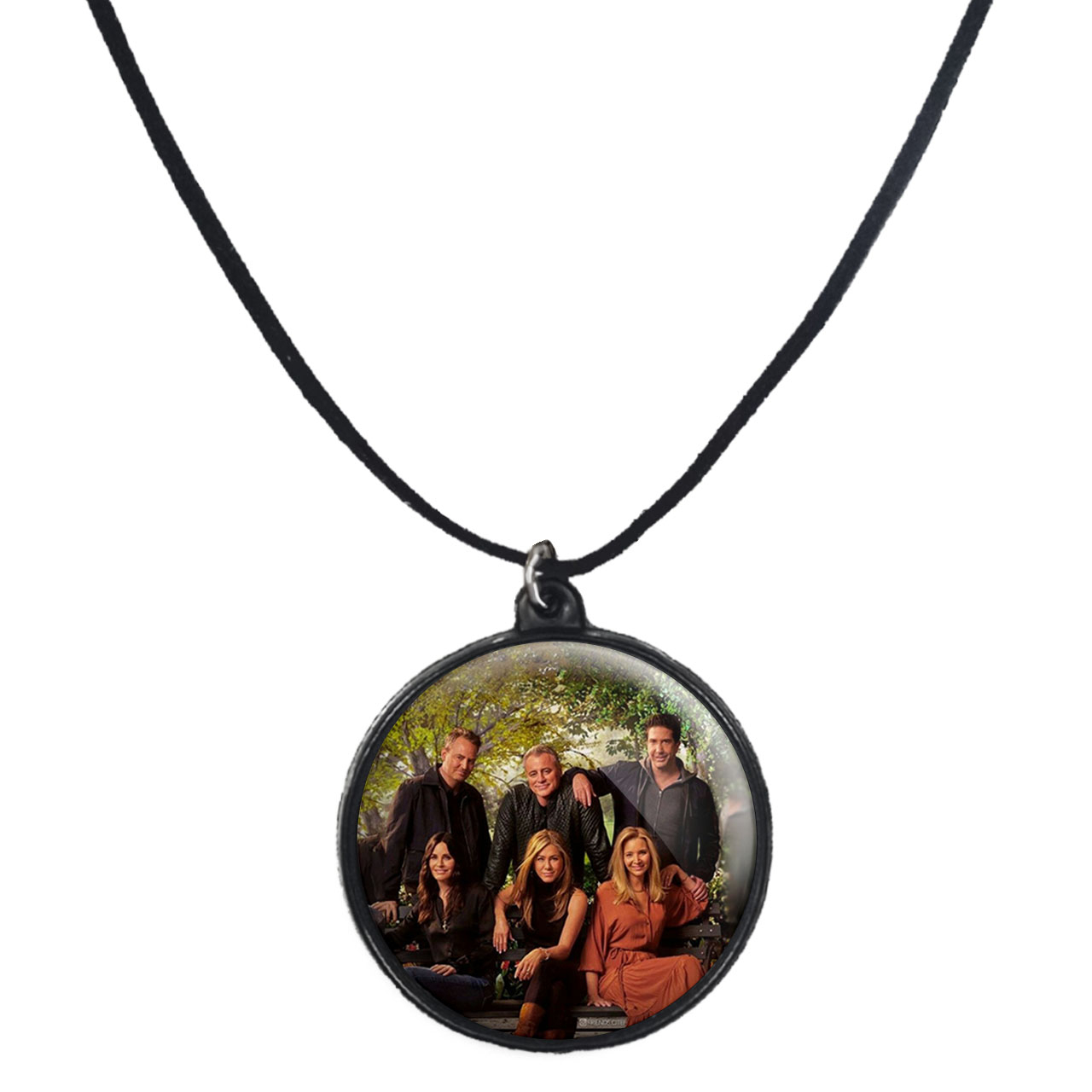 گردنبند پرمانه طرح فرندز کد pmb.18962 مدل دو طرفه