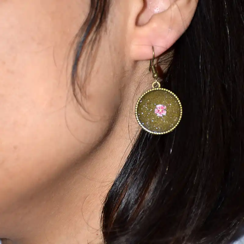 گوشواره زنانه مدل گل