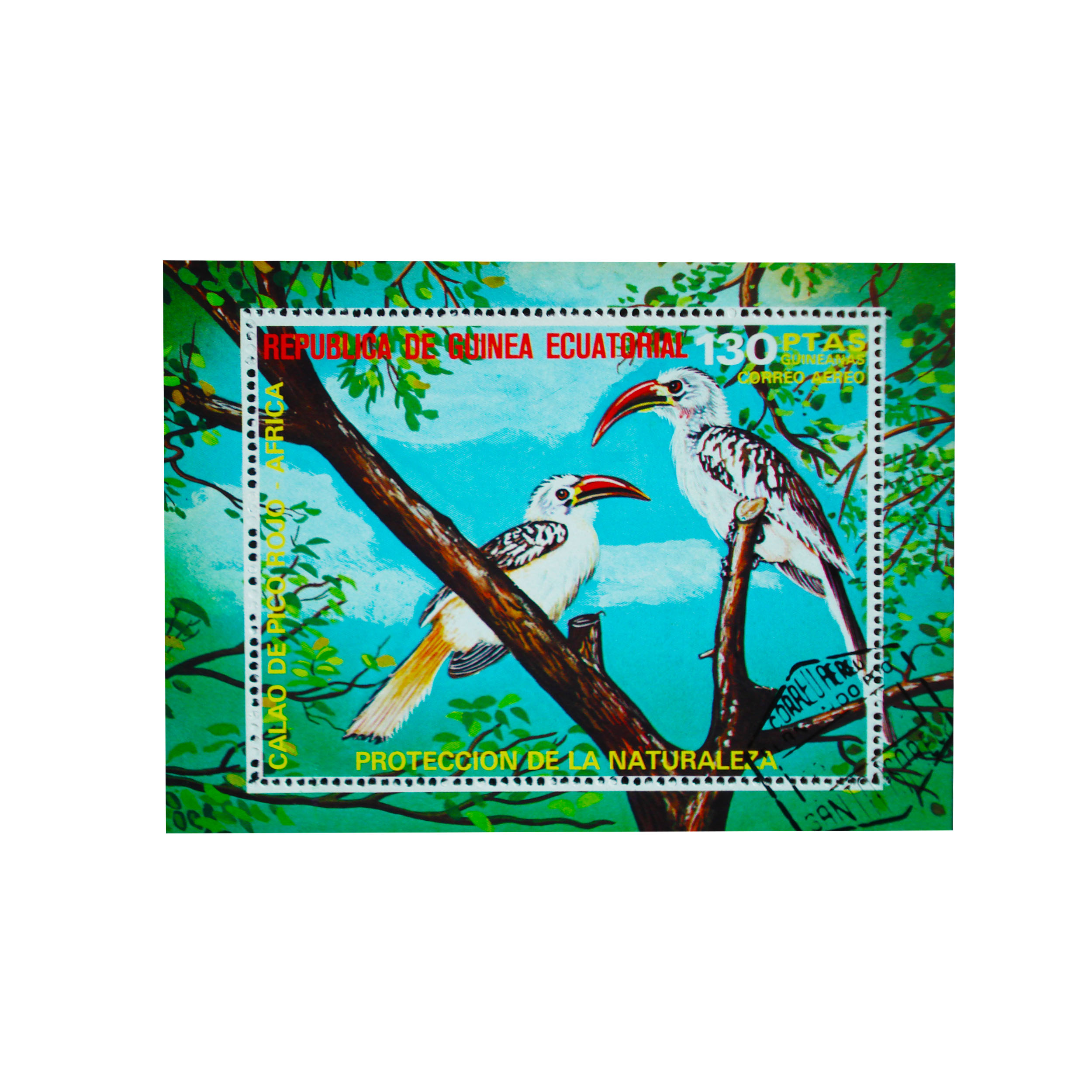 تمبر یادگاری مدل پرنده کد bird-608
