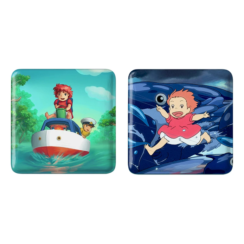 پیکسل خندالو مدل انیمه پونیو و سوسوکه Ponyo کد 48894888 مجموعه 2 عددی