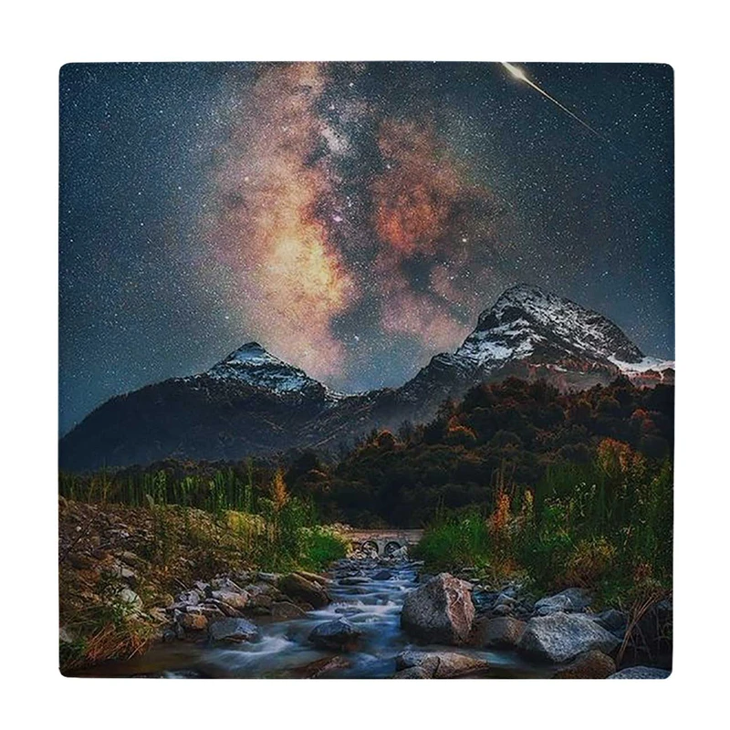 زیر لیوانی  طرح کوهستان و جنگل کد    5795562_4218