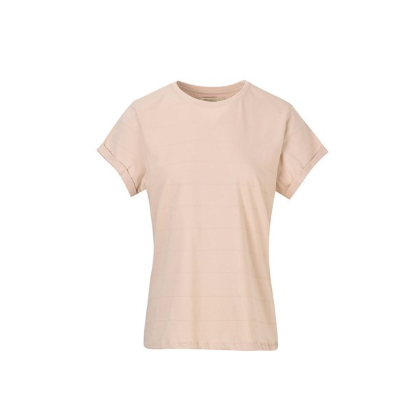 تی شرت آستین کوتاه زنانه بادی اسپینر مدل 2998 کد 1 رنگ کرم