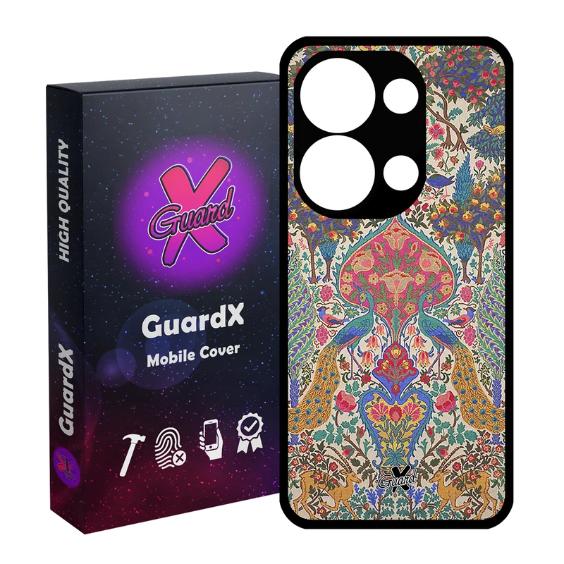 کاور گارد ایکس طرح سنتی مناسب برای گوشی موبایل شیائومی Redmi Note 13 Pro 4G / Poco M6 Pro 4G