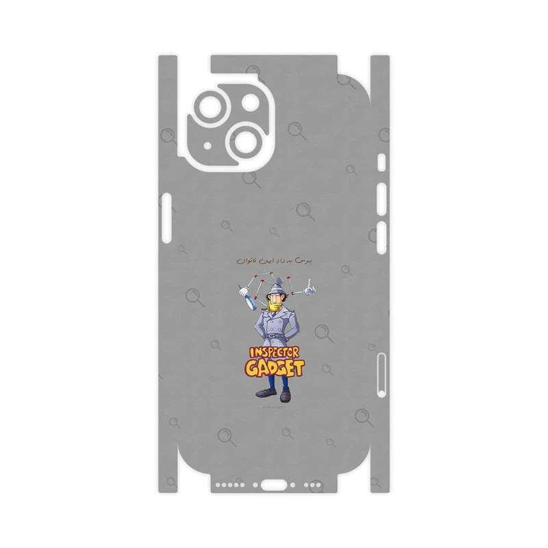 برچسب پوششی ماهوت مدل Inspector Gadget-FullSkin مناسب برای گوشی موبایل اپل iPhone 15