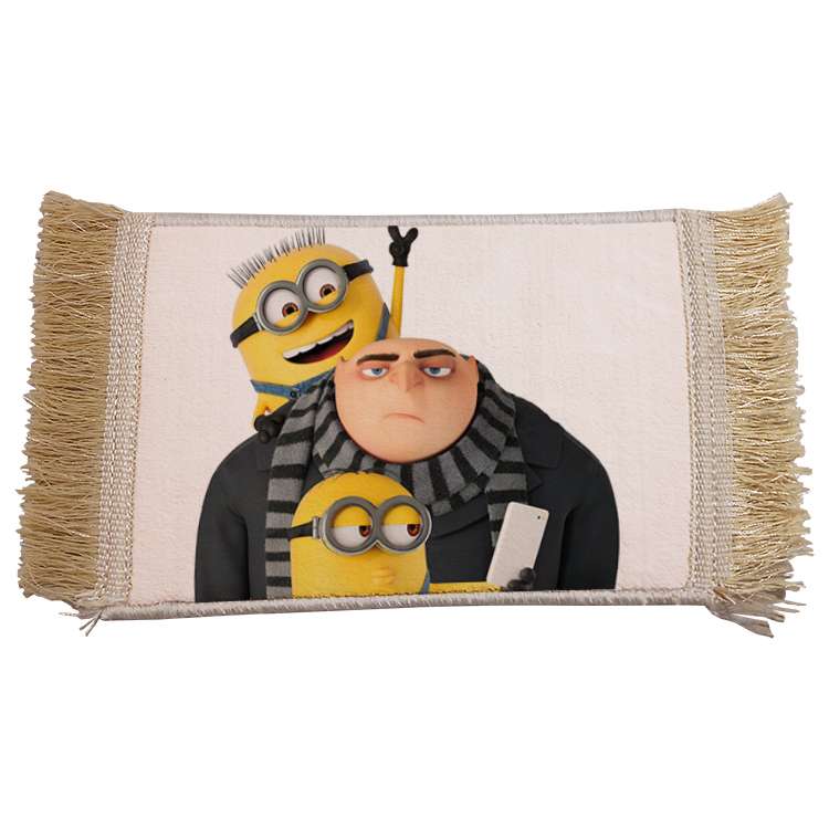 فرش ماشینی دیوارکوب مدل مینیون کد 60