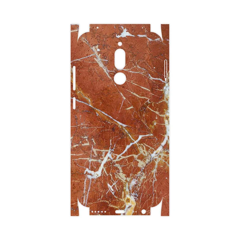 برچسب پوششی ماهوت مدل Red Marble-FullSkin مناسب برای گوشی موبایل شیائومی Redmi 8