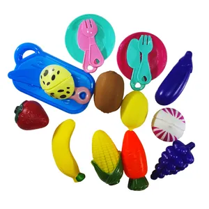 ست اسباب بازی طرح میوه برشی مدل مگنتی مجموعه 18 عددی