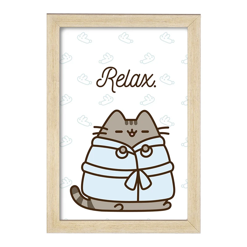 تابلو خندالو مدل پوشین گربه بامزه کد 26595