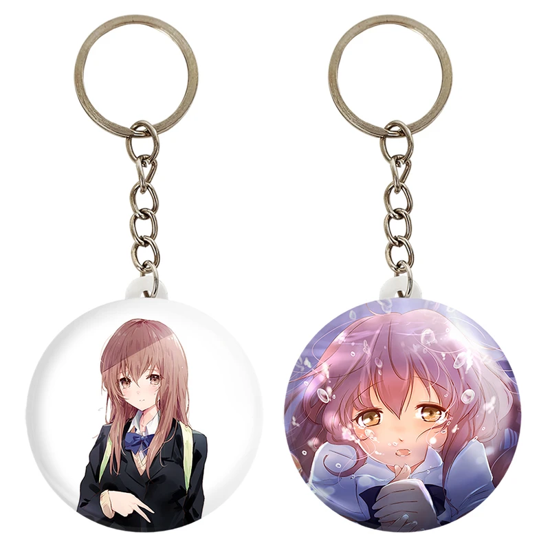 جاکلیدی خندالو مدل شوکو نیشیمیا انیمه سایلنت ویس کد 1582215826 مجموعه 2 عددی