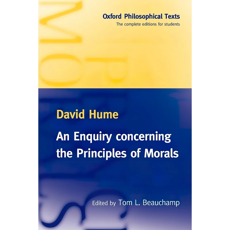 کتاب An Enquiry concerning the Principles of Morals اثر David Hume and Tom L. Beauchamp انتشارات Oxford University Press