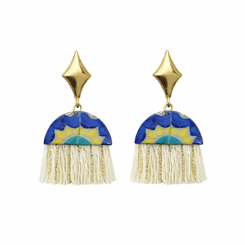 گوشواره دست ساز زنانه مدل سنتی مدل 002