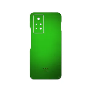 MAHOOT Metallic-Green Cover Sticker for Infinix Note 11 Pro