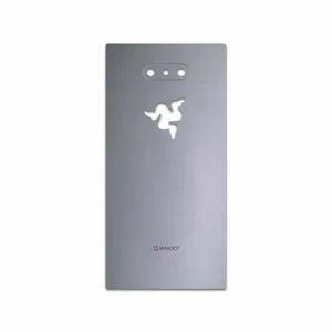 MAHOOT Matte-Silver Cover Sticker for Razer Phone 2