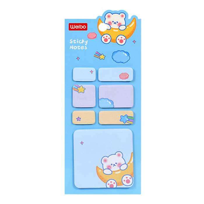 کاغذ یادداشت چسب دار مدل فانتزی کد 95142