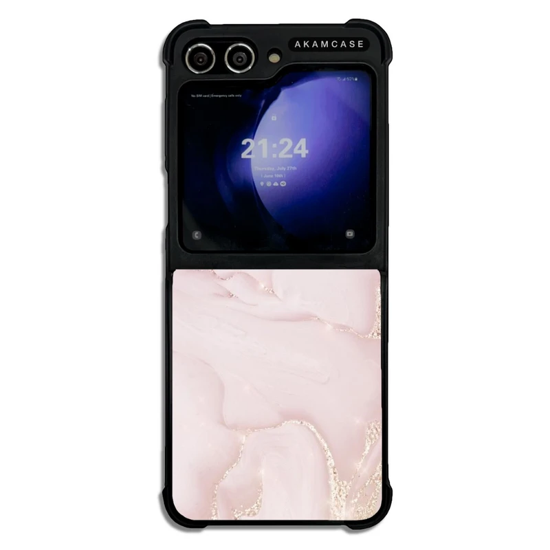 کاور آکام مدل AMC-WSGZFLIP5-MARBLE-31 مناسب برای گوشی موبایل سامسونگ Galaxy Z Flip 5