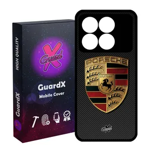 کاور گارد ایکس طرح Porsche مدل قاب Glass10064 مناسب برای گوشی موبایل شیائومی Poco X6 Pro 5G / Redmi K70E