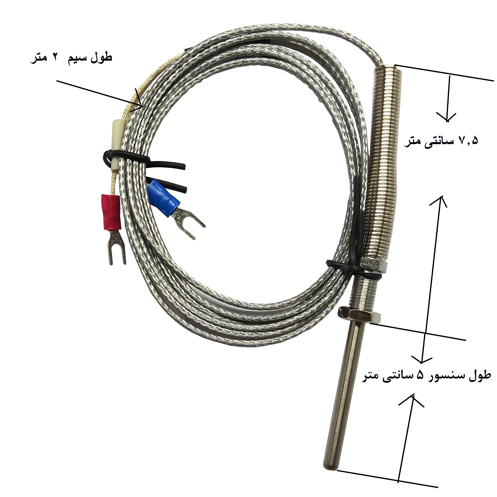 سنسور دما کد K400-5 سنسور دما کد K400-5