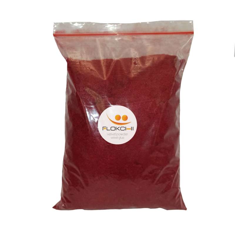 پودر مخمل فلوکچی مدل پلی استر کد zet6093 وزن ۱۰۰ گرم