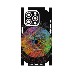 MAHOOT Mathematical Geometric Shape 2-FullSkin Cover Sticker for Apple iPhone 15 Pro