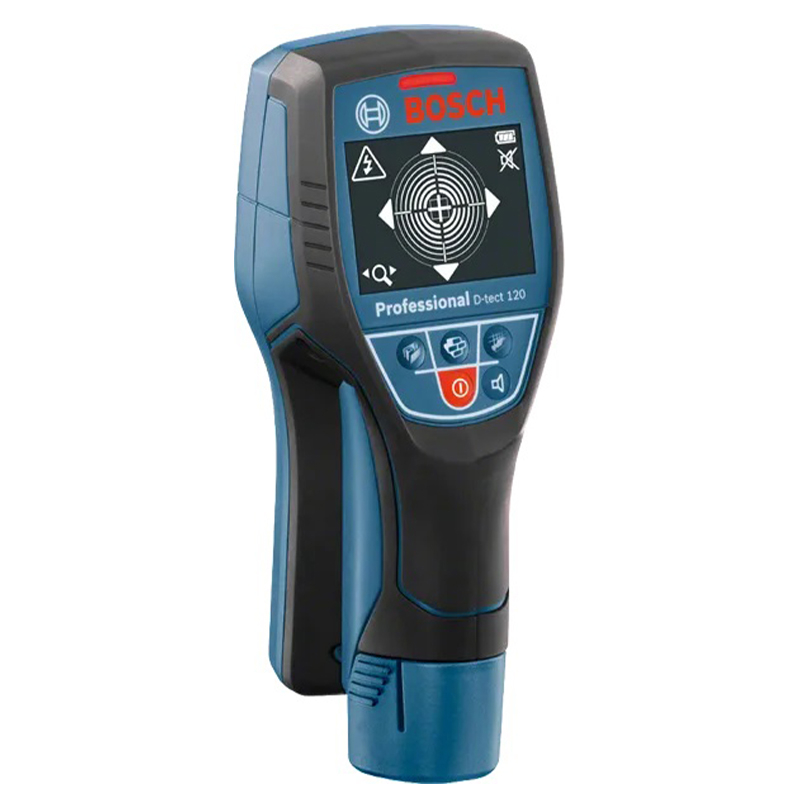 ردیاب دیجیتالی بوش مدل فوق تخصصی D-Tect 120 Advanced Radar + Battery 12 V Li