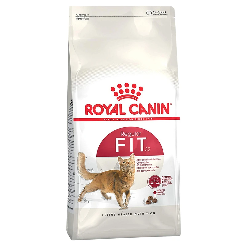 غذای خشک گربه رویال کنین مدل Regular Fit 32 وزن 400 گرم
