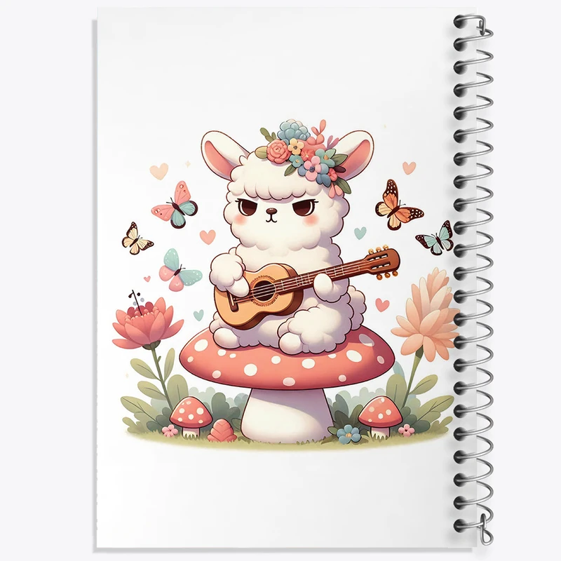 دفتر لیست خرید 50 برگ خندالو طرح گوسفند کیوت کد N1201