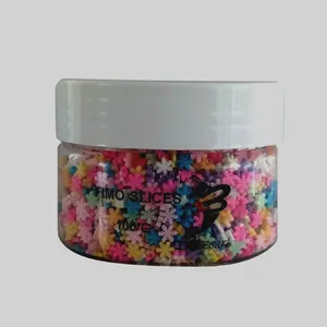 فیمو بیزآرت مدل نازک  طرح دونه برف  بسته 2000 عددی