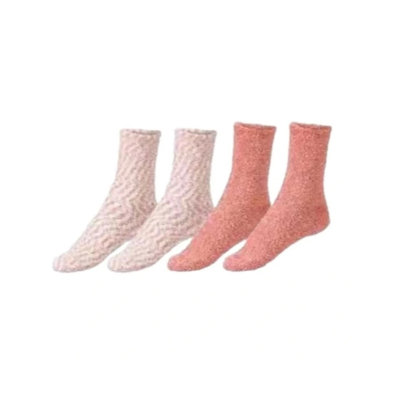 جوراب زنانه اسمارا مدل حوله ای بسته 2 عددی